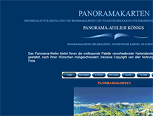 Tablet Screenshot of panoramakarte.de